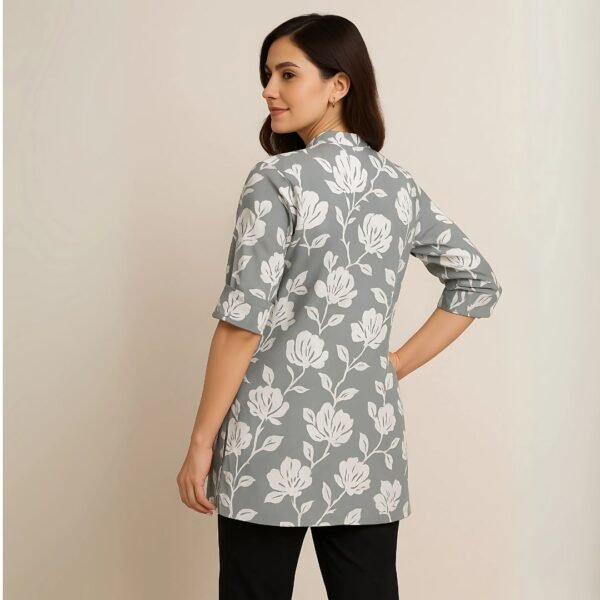 Sunshine Bloom Heavy Cotton Western Top for Women - Image 3
