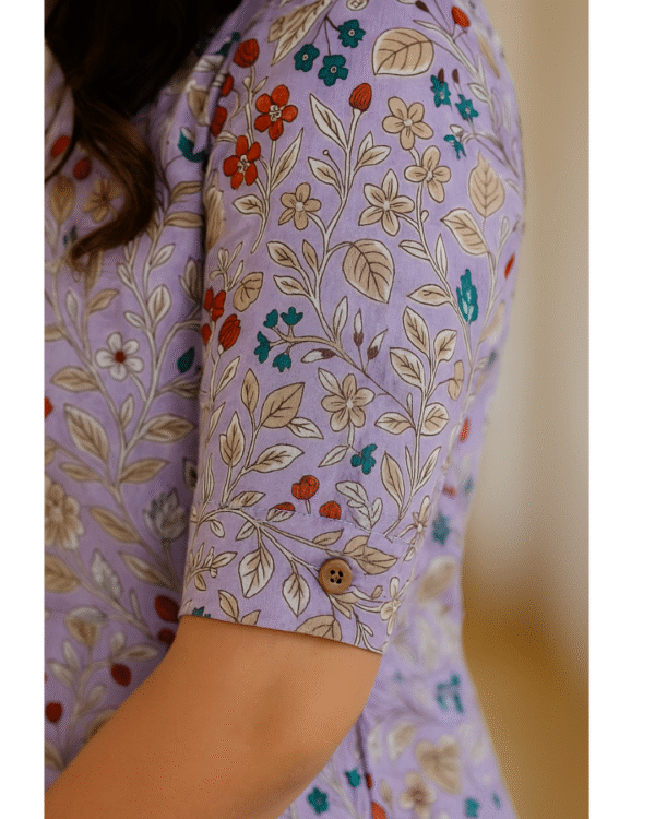 Premium Cotton A-Line Kurti Palazzo Set – Summer Comfort Edition - Image 4