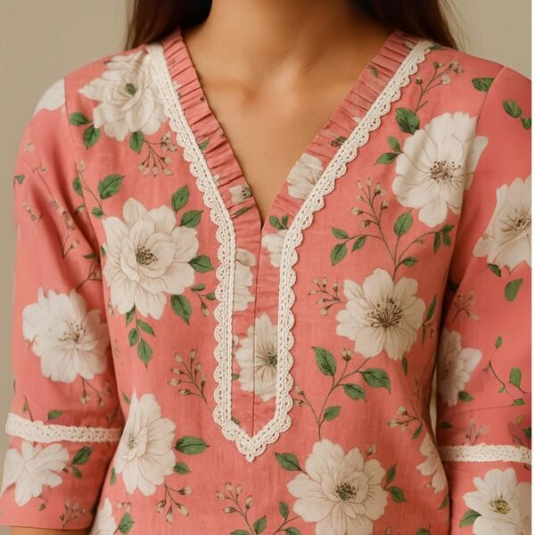 Elegant Summer Blossom Cord-Set - Image 4