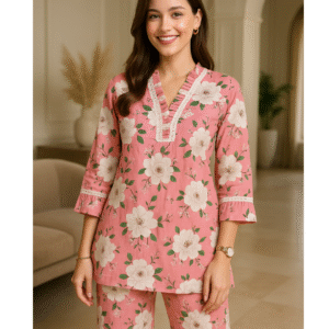 Elegant Summer Blossom Cord-Set