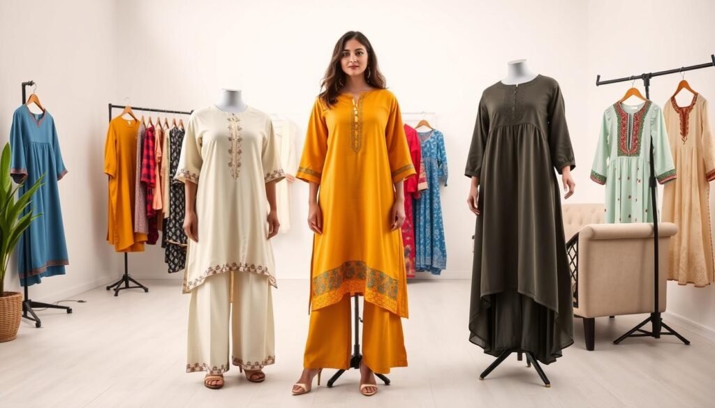 kurti set styles